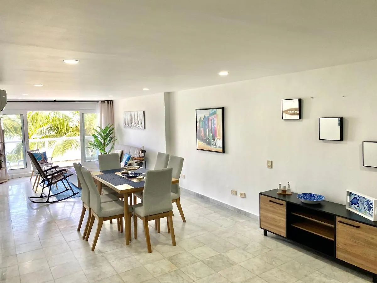 Exclusivos Apartamentos Con Playa Privada San Andrés 아파트