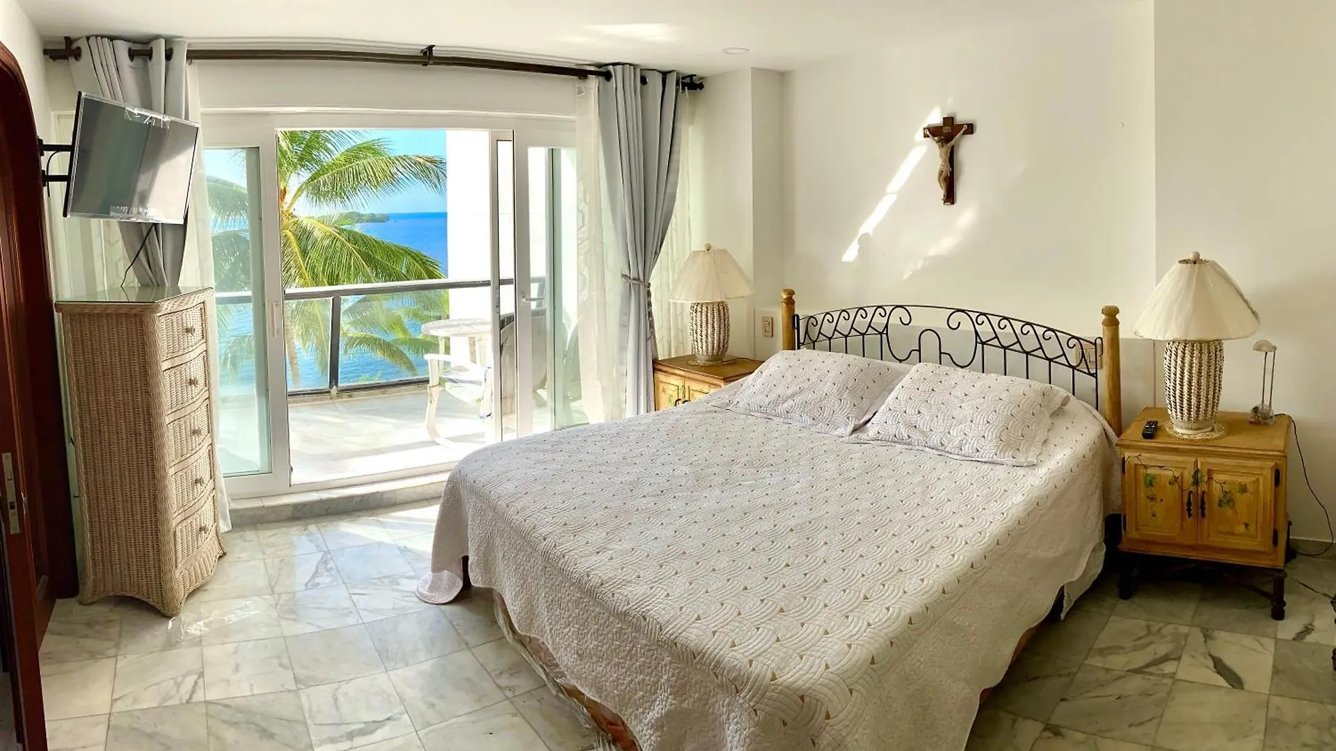 아파트 Exclusivos Apartamentos Con Playa Privada San Andrés 콜롬비아