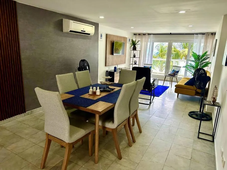 Exclusivos Apartamentos Con Playa Privada San Andrés 아파트