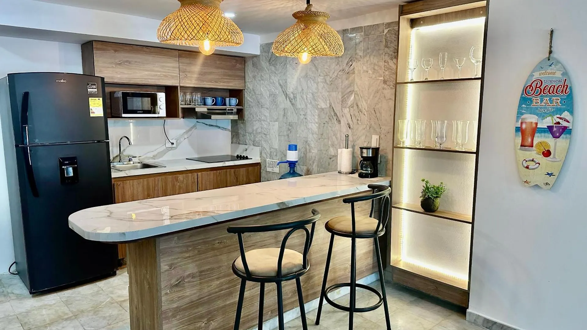 아파트 Exclusivos Apartamentos Con Playa Privada San Andrés 콜롬비아